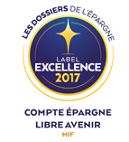 Label Excellence 2017 Compte Epargne Libre Avenir MIF