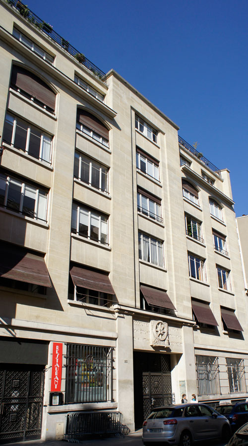 Photo immeuble parisien MIF