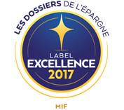 Label Excellence 2017 des contrats d'assurance vie MIF