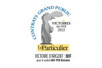 Victoire Argent Le Particulier pour le contrat MIF PER Retraite