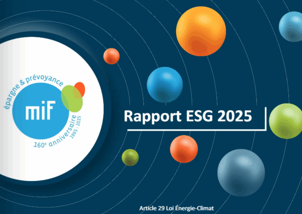 Rapport ESG MIF 2025